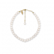 Сребърно колие "Natural Pearls"